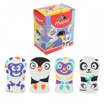 Ластик  Ergo Fun Multi Color фигур. асс. 119001 Maped