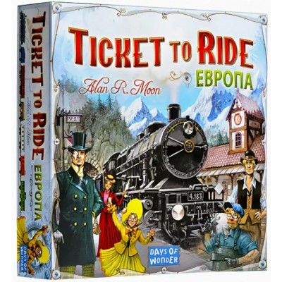 МирХобби Игра   Ticket to Ride. Европа 1032 Россия