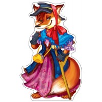 Сфера/Плакат вырубка. Лиса Алиса/мини/ФМ-13177/