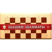 ДесятоеКорол Игра 63  Шашки - шахматы 2 в1 03889 Россия