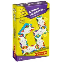 BONDIBON Игра  ИграйДумайУчись Домино. Конфетки ВВ4704 Китай