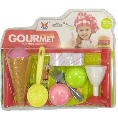 NoName Игрушка   Набор. ФастФуд. Kitchen toys gourmet ТВ021 Китай