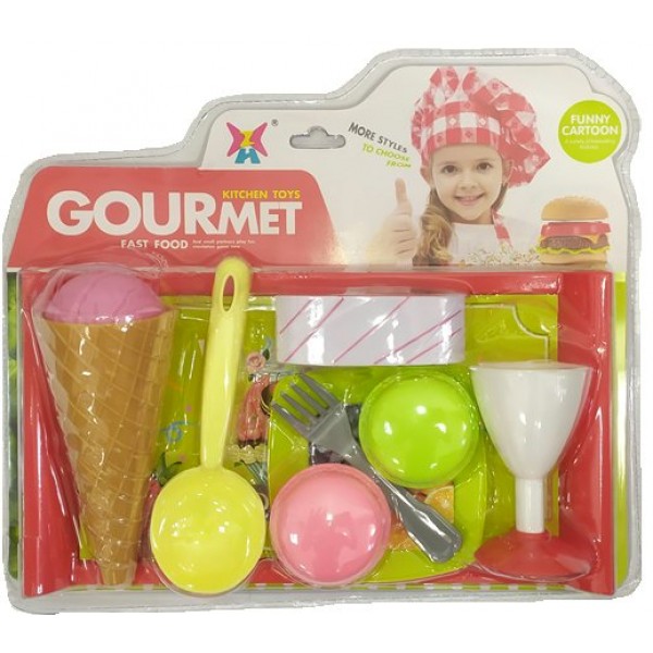 NoName Игрушка   Набор. ФастФуд. Kitchen toys gourmet ТВ021 Китай