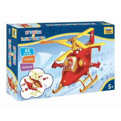 Сборная модель пластиковая Детский спасательный вертолет 5214 Звезда