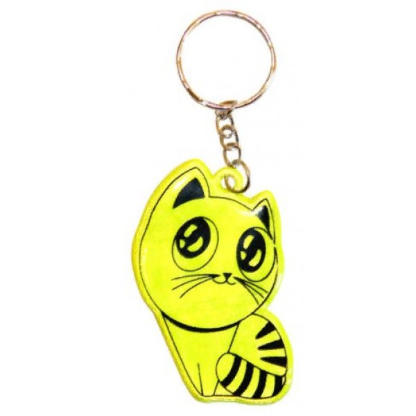 Брелок  Светоотражающий Котик 6см  Альянс  КбрРК-А-3