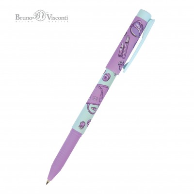 Ручка шариковая FreshWrite Life Style Lilac dream синяя 0,7мм 20-0214/83 Bruno Visconti 24/288