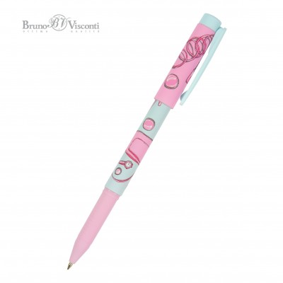 Ручка шариковая FreshWrite Life Style Pink dream синяя 0,7мм 20-0214/81 Bruno Visconti 24/288