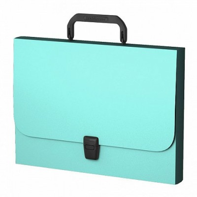 Портфель пластиковый А4 Matt Pastel Mint 53518 ErichKrause Портфель пластиковый А4 Matt Pastel Mint 53518 ErichKrause
