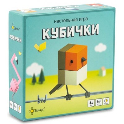 Эврикус Игра  КарточнИгра Кубички BG-11039 Россия