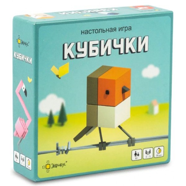 Эврикус Игра  КарточнИгра Кубички BG-11039 Россия