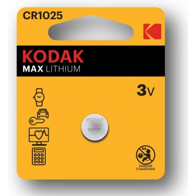Элемент питания для часов блист. CR1025-1BL Kodak