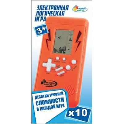 Играем вместе Игрушка   Тетрис. Электронная логическая игра 1810K1650-R Китай