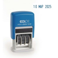 Датер  3,8мм месяц буквами блистер мини S120 Colop  1030/5883