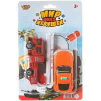Yako Toys Игрушка  МирMicroИгр Набор. Пожарная служба/инерц В88728 Китай