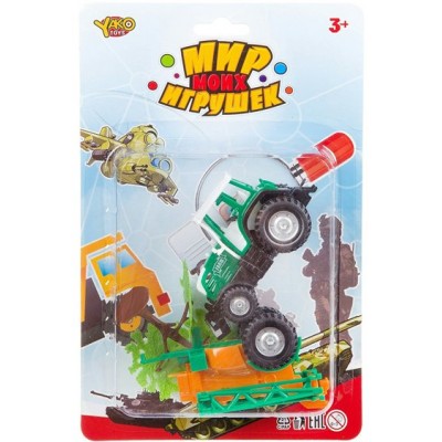 Yako Toys Игрушка  МирМоихИгр Набор. Трактор/с аксессуарами В93179 Китай