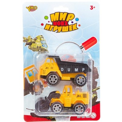 Yako Toys Игрушка  МирМоихИгр Набор. Строительные машины/2 шт В93182 Китай