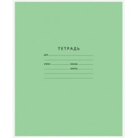 Тетрадь 12 листов А5 косая линия Зеленая С274/4 2059806 deVente