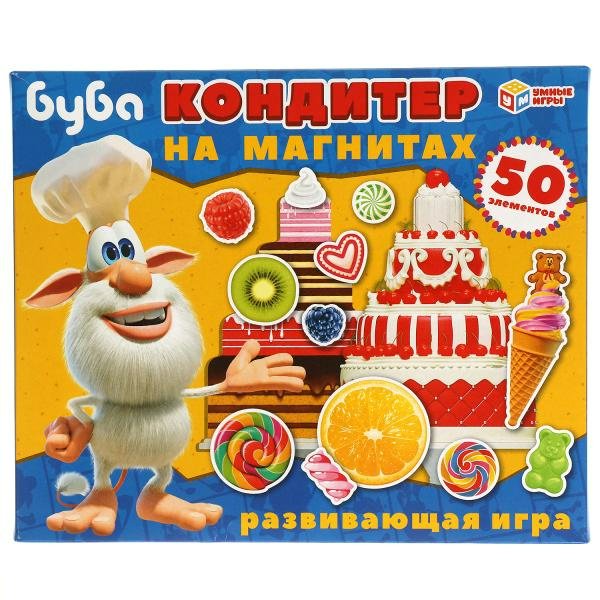 Умные игры Игра  ИгрыМагнит Буба. Кондитер  Россия