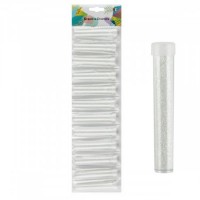 Блестки 12шт по 5гр белый 200624 Кокос Блестки 12шт по 5гр белый 200624 Кокос