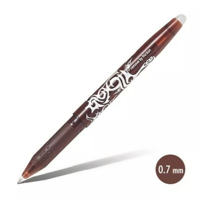 Ручка шариковая Пиши-стирай Шпион коричневая 0,7мм BL-FR-7/BN Pilot
