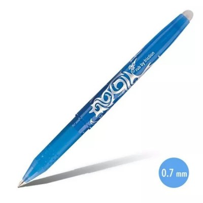 Ручка шариковая Пиши-стирай Шпион голубая 0,7мм BL-FR-7/LB Pilot