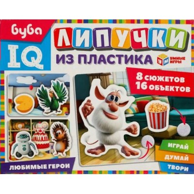 Умные игры Игра  ИгрыНаЛипучках IQ липучки. Буба 309843 Россия