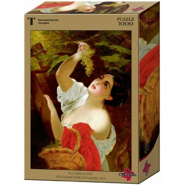 Стелла Пазл 1000 ТретьяГалерея Итальянский полдень. 1831/худ. Брюллов К.П. 100083 Польша