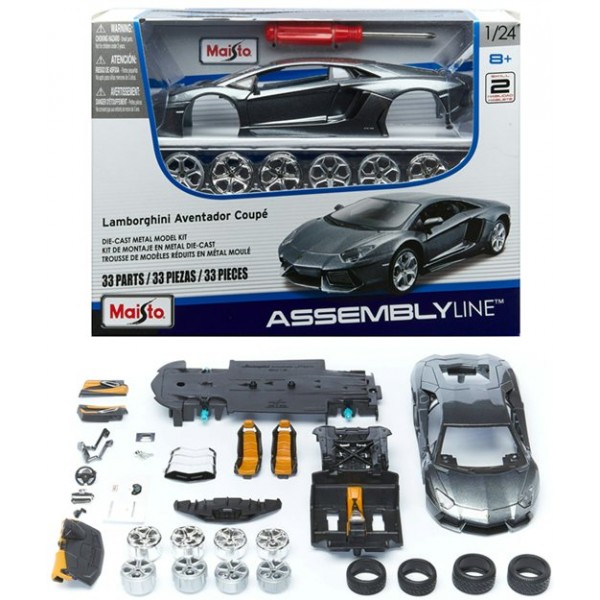 Maisto Игрушка  AsseLine Машина. Lamborghini Aventador LP700-4/металл 39234 Китай