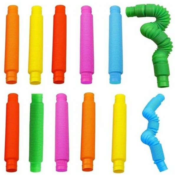 Pop Tubes Игрушка   Антистресс. Трубка-шуршалка/20 см MI859 Китай