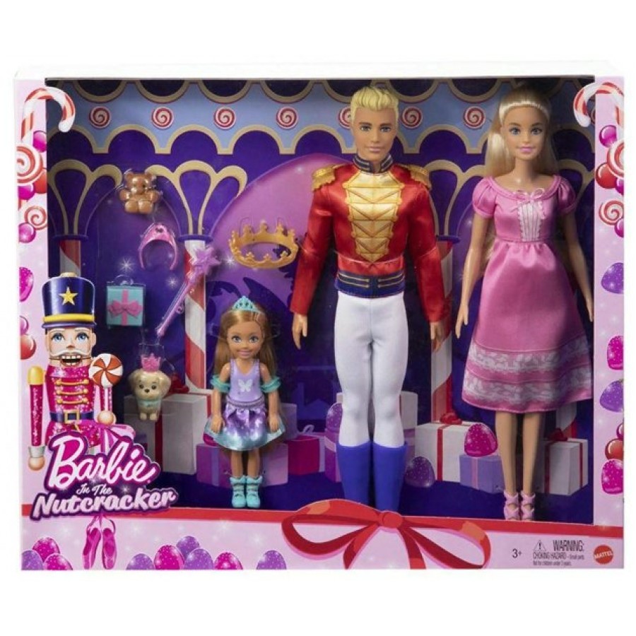 Mattel Игрушка Barbie Набор подарочный. Кукла Барби. Щелкунчик/с  аксессуарами GXD61 Индонезия купить оптом в Екатеринбурге от 5252 руб. Люмна