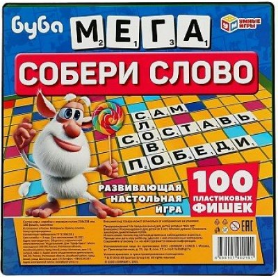 Умные игры Игра  МегаСловодел Буба. Собери слово  Россия