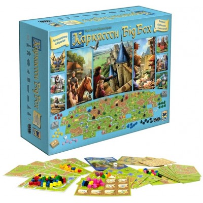 МирХобби Игра   Каркассон. Big Box 915290 Россия