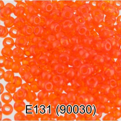 Бисер 2,3мм ярко оранжевый 50гр круг. 5 1-й сорт Е131 90030 Gamma