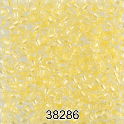 Бисер 2,3мм светло-желтый 50гр круглый 5 1-й сорт Е365 38286 Gamma