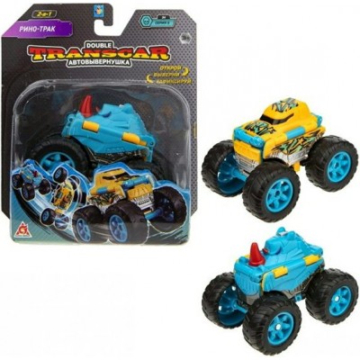 1 Toy Игрушка  TranscarDouble Автовывернушка. Рино-трак/8 см Т21864 Китай