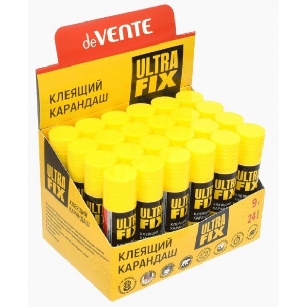 Клей карандаш 9гр PVA Ultra Fix 4042039 deVente