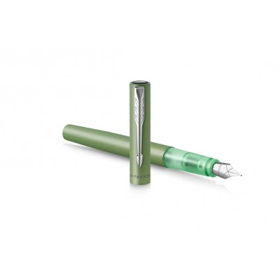 Ручка подарочная перьевая PK VECT XL GREEN FR F GB 2159762 Parker