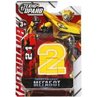 Технодрайв Игрушка   Мегабот. 2 в 1. Робот-цифра 2 1911L112-R Китай