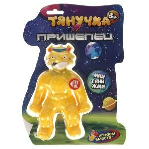 Играем вместе Игрушка   Тянучка. Пришелец желтый/антистресс 53580-JK Китай