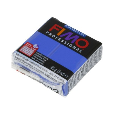 Глина полимерная 85гр запекается в печке Fimo professional ультрамарин 8004-33 Staedtler