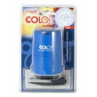 Штамп самонаборный d=41,6мм, 1 круг + касса Printer синий R40/1 SET Colop  557 Штамп самонаборный d=41,6мм, 1 круг + касса Printer синий R40/1 SET Colop  557