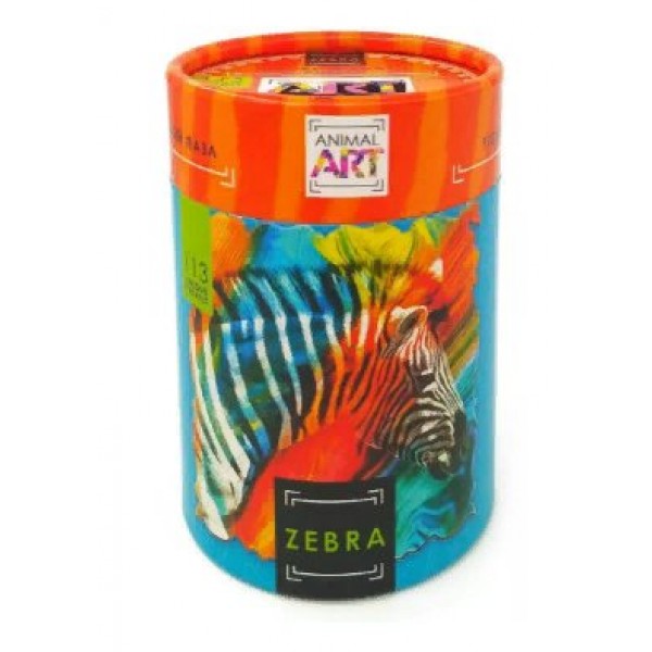 Нескучные игры Пазл 113 ФигурнПазлы Animal Art. Зебра/дерев 8387 Россия