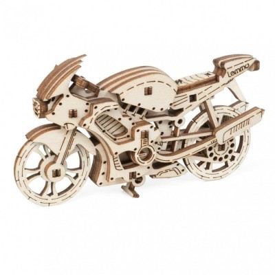 Сборная модель деревянная Мотоцикл Лекс 23 детали 0179 Lemmo