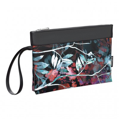 Косметичка  1отд. 23х16см к/з StreetLine Twigs с петлей 52451 ErichKrause