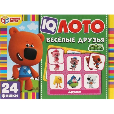 Умные игры Игра  IQ-Лото Ми-ми-мишки. Веселые друзья  Россия