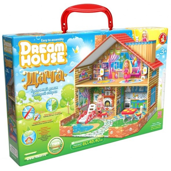 ДесятоеКорол Игрушка  DreamHouse Кукольный домик. Дача 03635 Россия