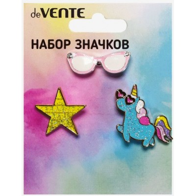 Прочие материалы для творчества Значки эмаль. I am a star! на карточке 7х9,5см 8092112 deVente Прочие материалы для творчества Значки эмаль. I am a star! на карточке 7х9,5см 8092112 deVente