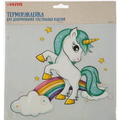 Наклейки Термо для текстильных изделий Unicorn 22х19,5 см 8002146 deVente