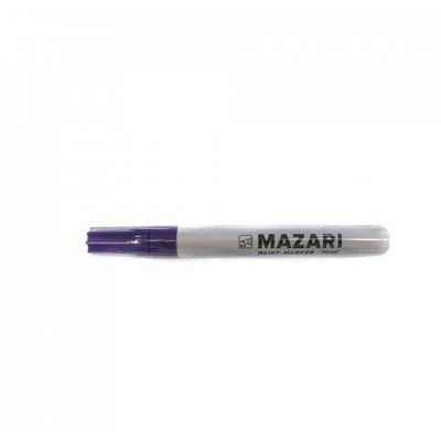 Маркер краска 2мм PRIME фиолетовый, алюминиевый корпус, пулевидный, картонная упаковка М-5043-74 Mazari