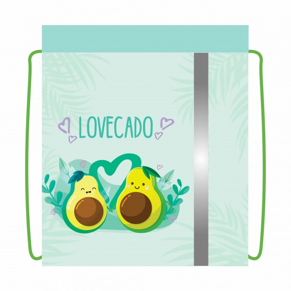 Мешок для сменной обуви 36х46см Элит Lovecado светоотражающая полоса СДС-33 Пчелка